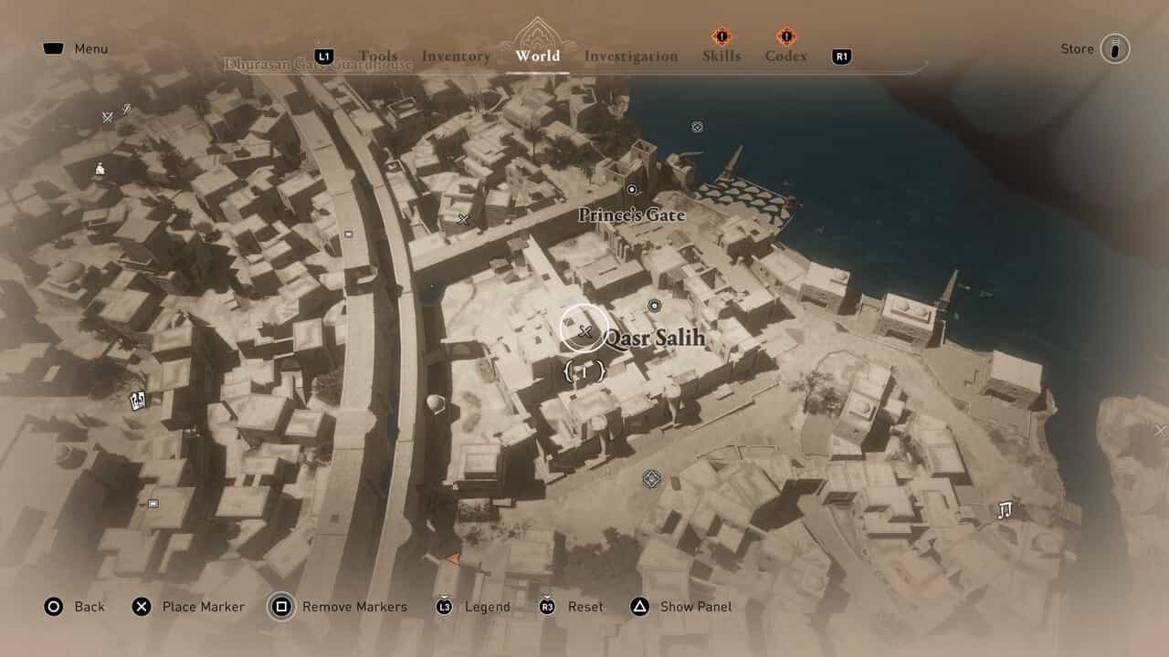 All Assassin’s Creed Mirage outfits locations and upgrade schematic locations
