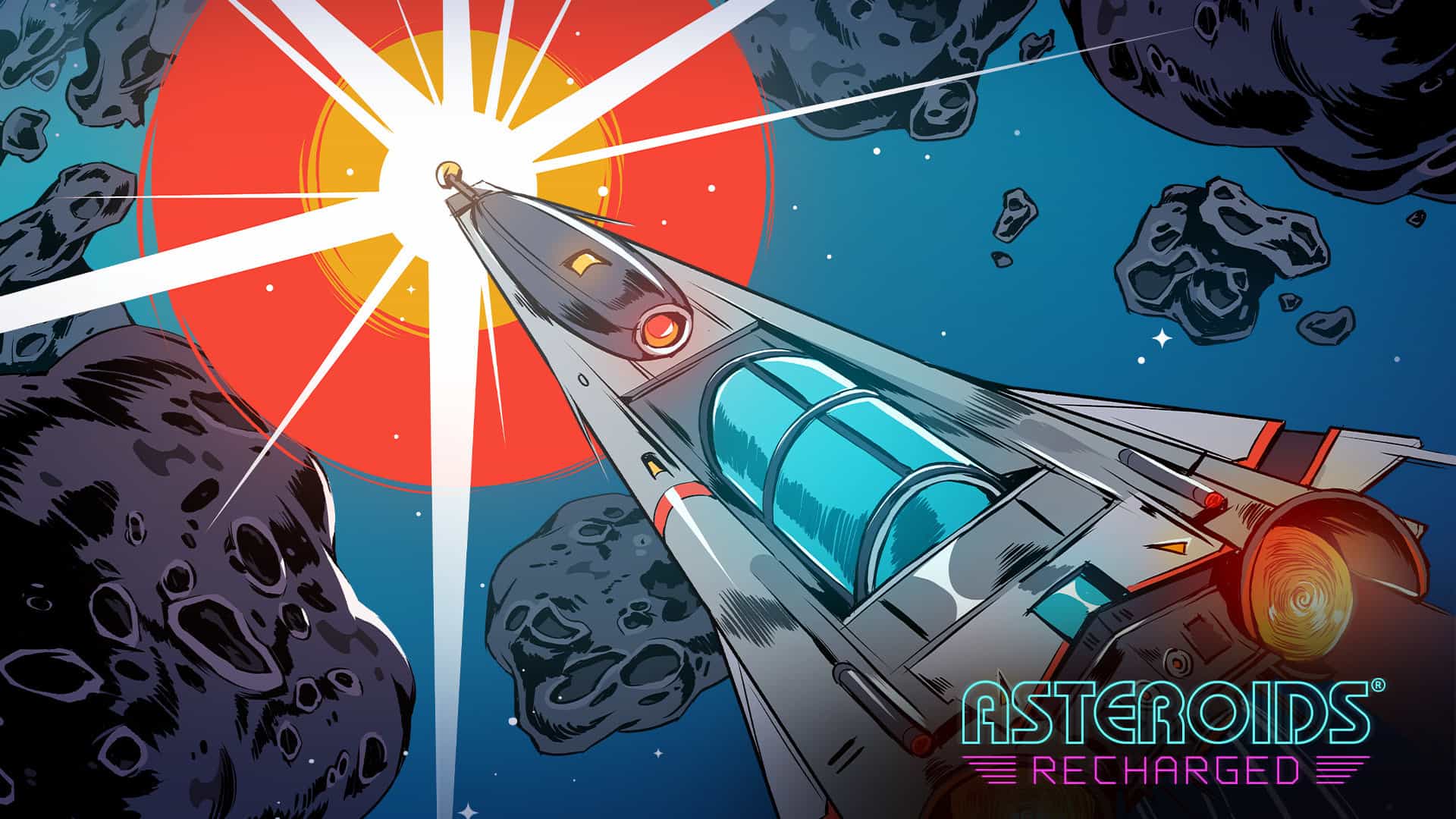 Asteroids: Recharged revives the arcade classic on console and PC next month