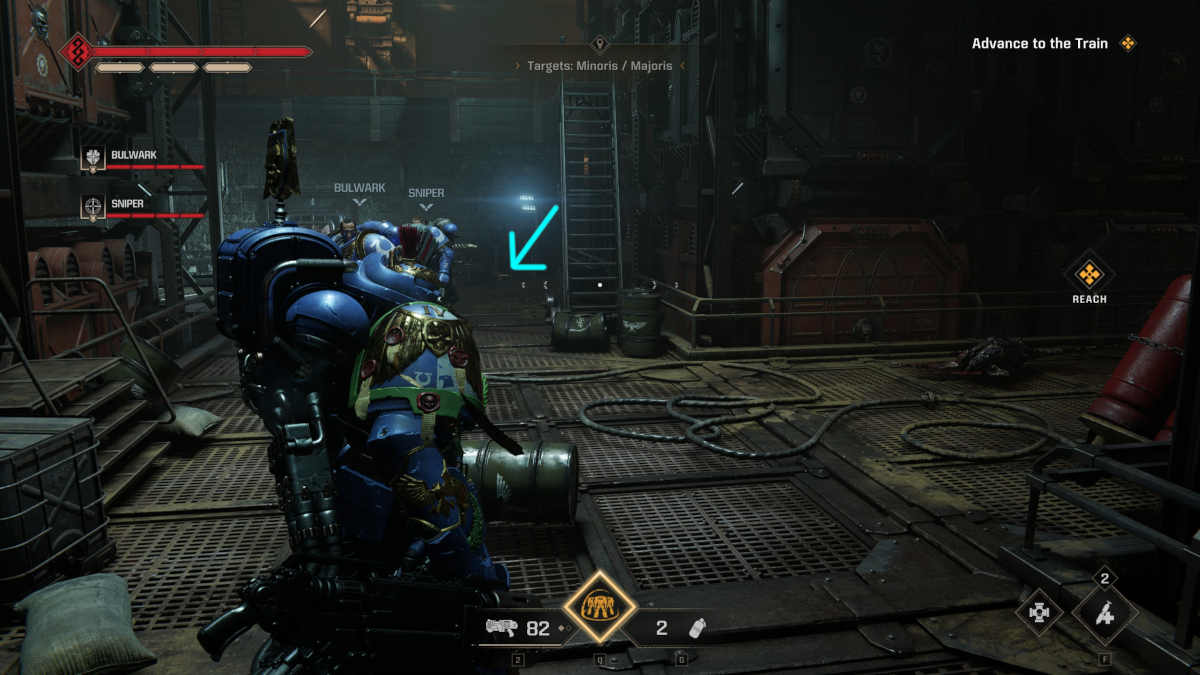 Space Marine 2 Gene Seed locations: Gene Seed 3 location.