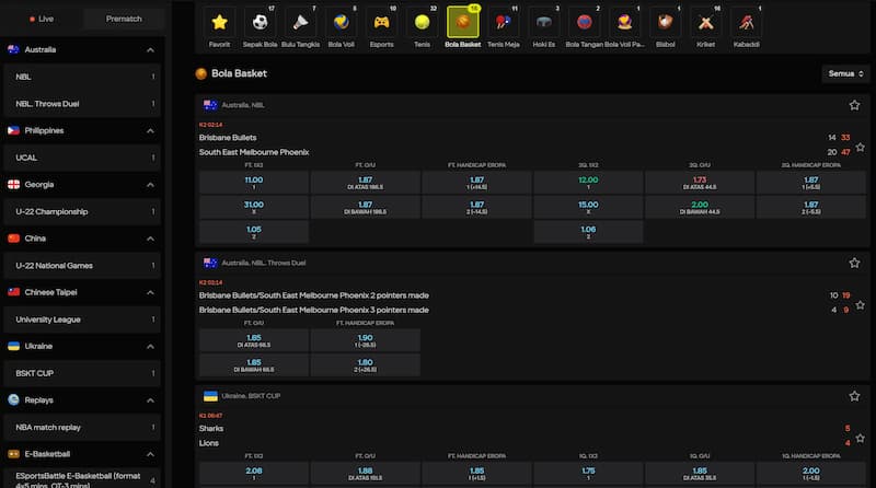 Basketball - IBL dan NBA