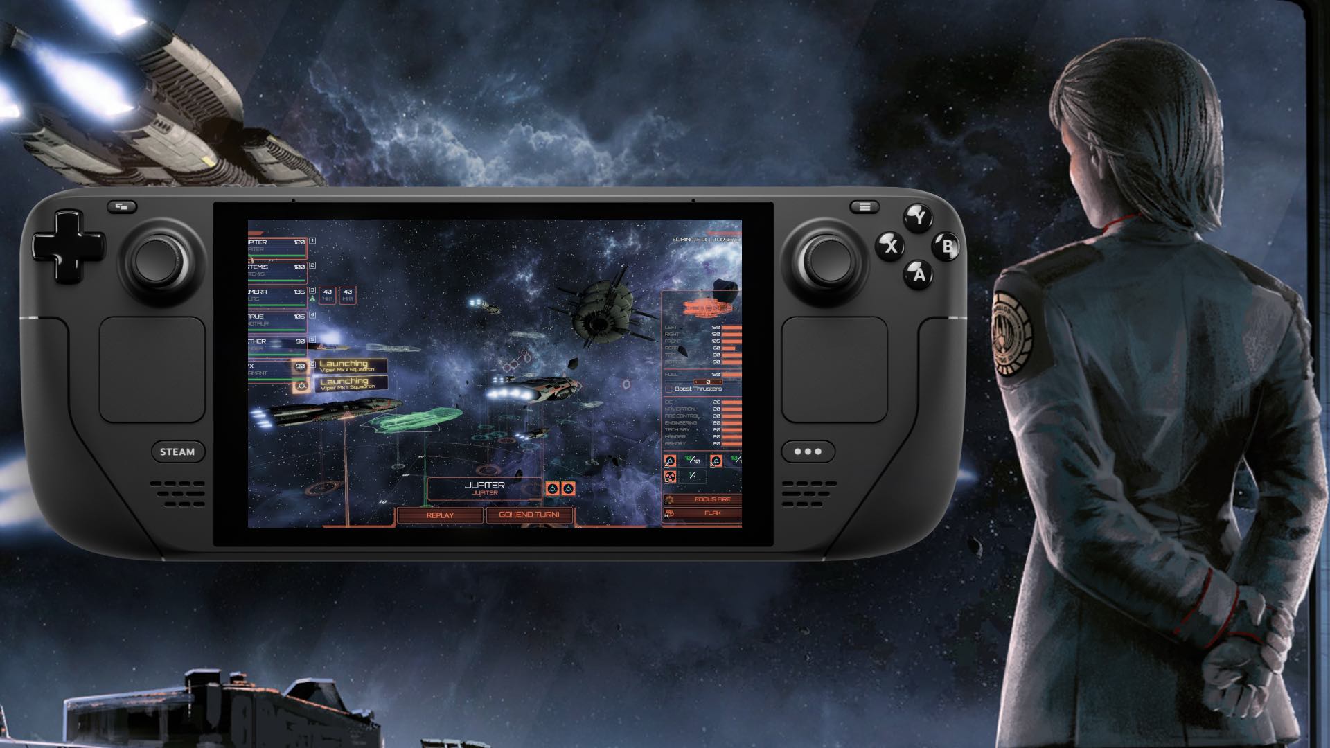 This brilliant sci-fi strategy game is free on Steam, and it’s fantastic on Steam Deck