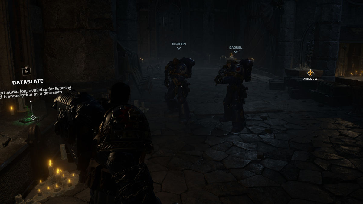 Space Marine 2 Dataslate location: a Dataslate from the Bellum Sempiternus campaign mission.