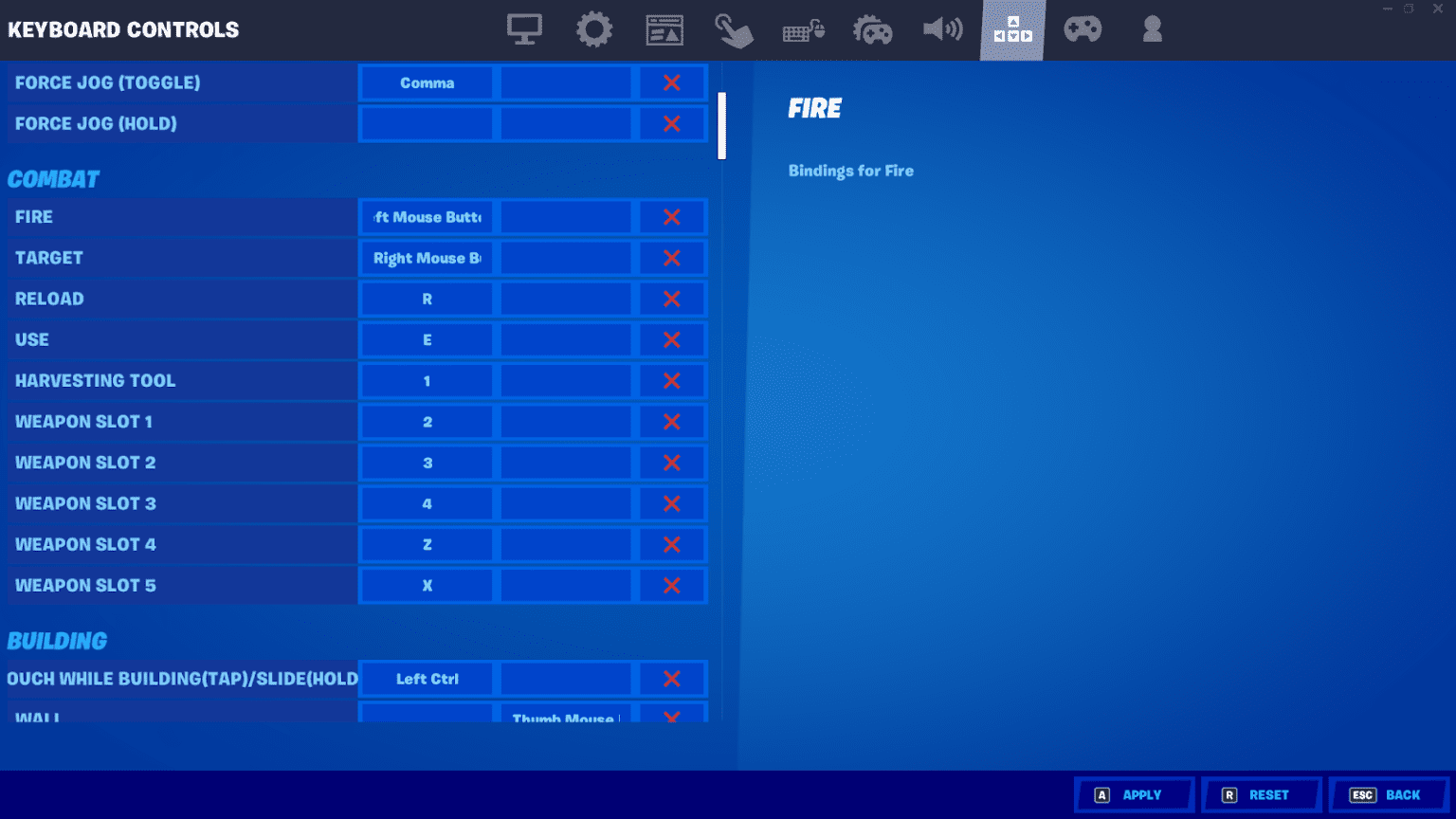 Best Keyboard and Mouse Settings in Fortnite Videogamer