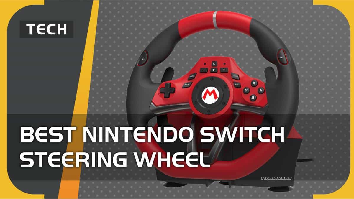 Best Nintendo Switch steering wheel – play with pedals on Mario Kart 8