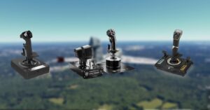 Three top flight controllers on a mountain top.