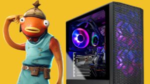 Best gaming PC for Fortnite (Image Credit: Skytech / Epic Games)