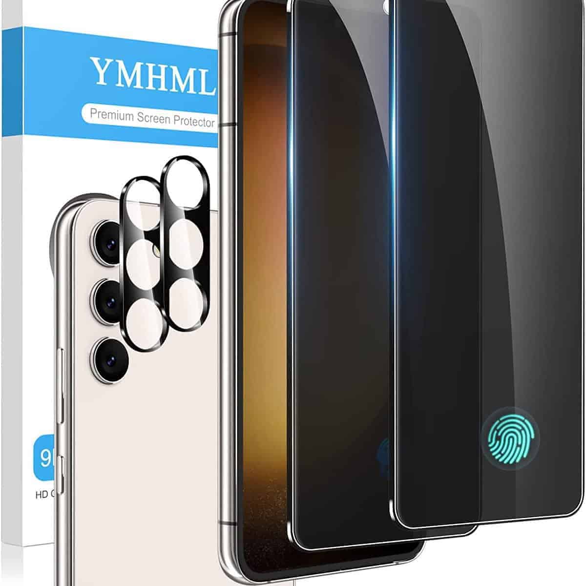 Best screen protector for Samsung Galaxy S23 for privacy - YMHML Privacy Screen Protector
