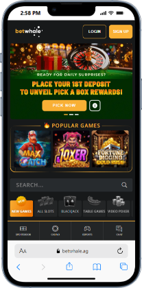 BetWhale offshore casino site
