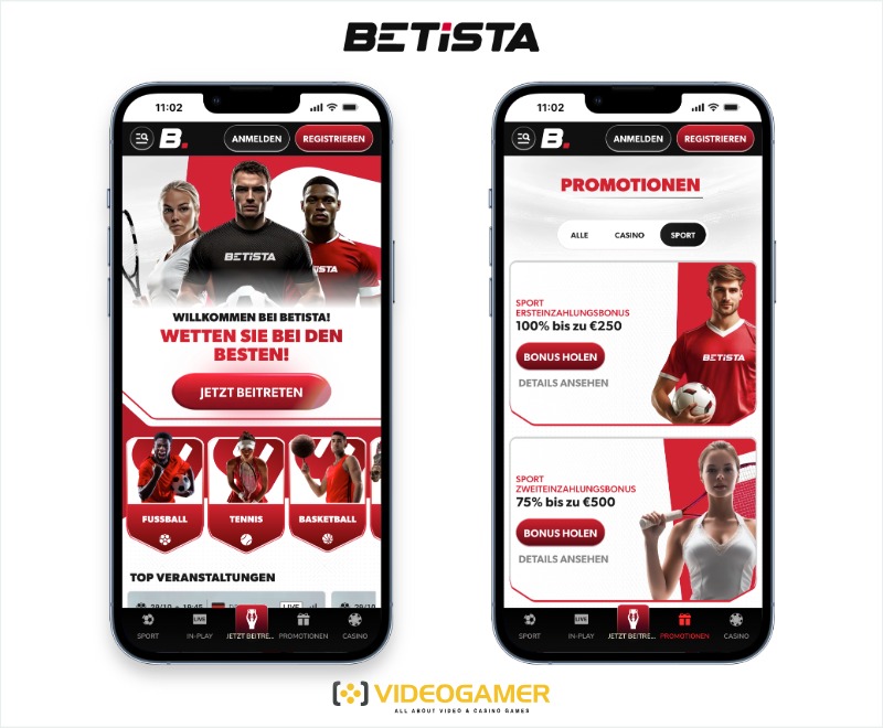 Betista Casino mobile Version für Deutschland