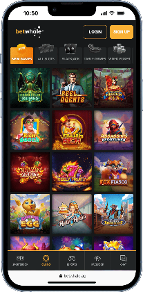 Betwhale casino games lobby