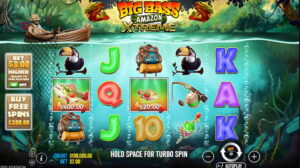 A preview of Big Bass Amazon Xtreme by Pragmatic Play.