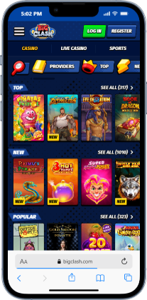 Big Clash Online Casino Canada