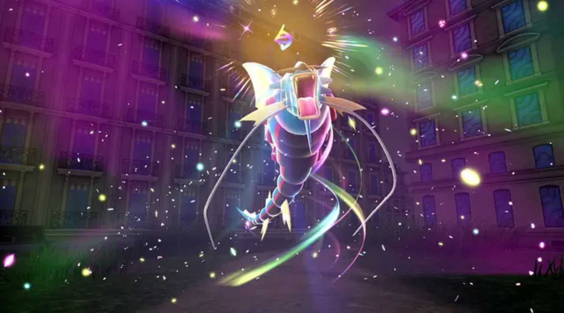 Mega Gyarados transformation in Pokémon Legends Z-A