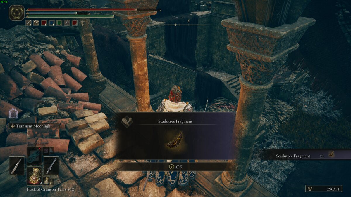 Elden Ring Shadow of the Erdtree Scadutree Blessing locations: tarnished in the realm of shadow.