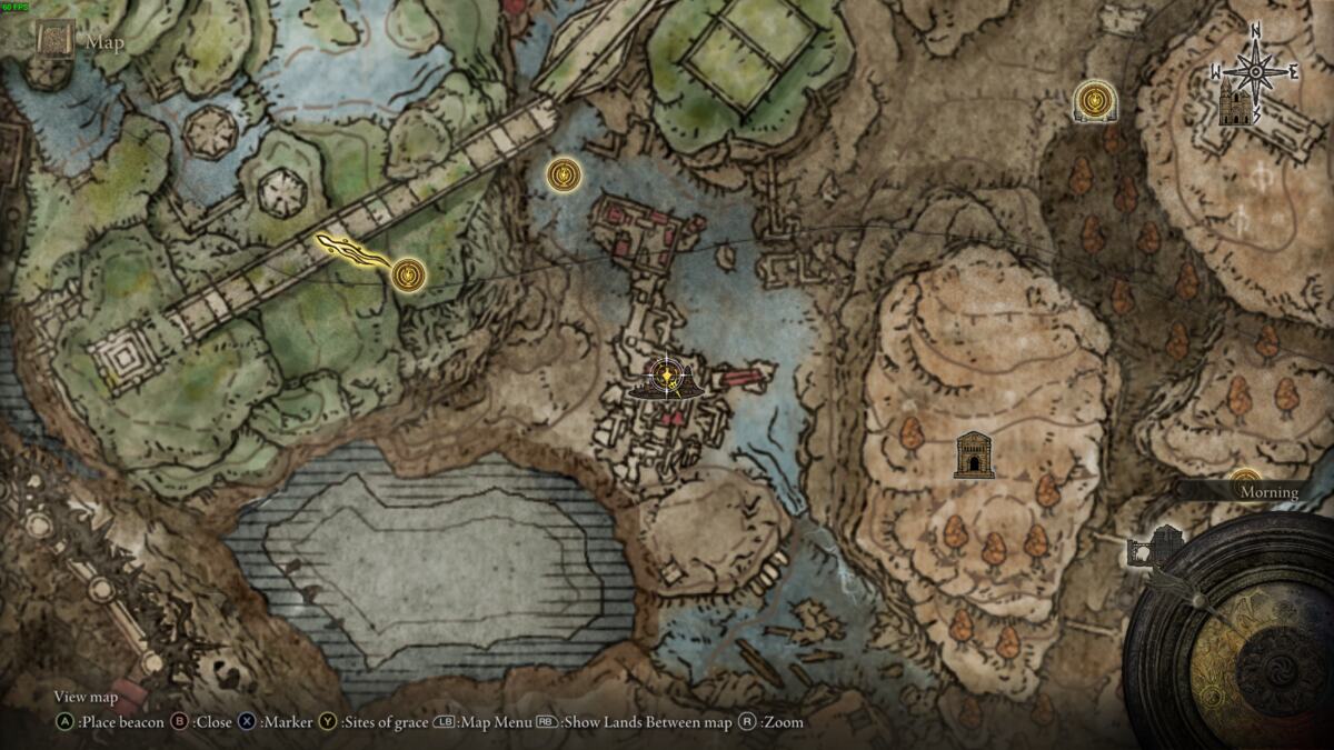 Elden Ring Shadow of the Erdtree Scadutree Blessing locations: map of the realm of shadow.