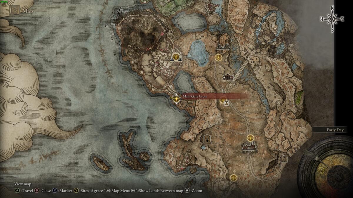 Elden Ring Shadow of the Erdtree Scadutree Blessing locations: map of the realm of shadow.