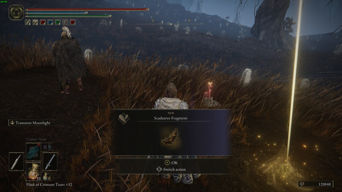 Elden Ring Shadow of the Erdtree Scadutree Blessing locations: Tarnished in the realm of shadow.