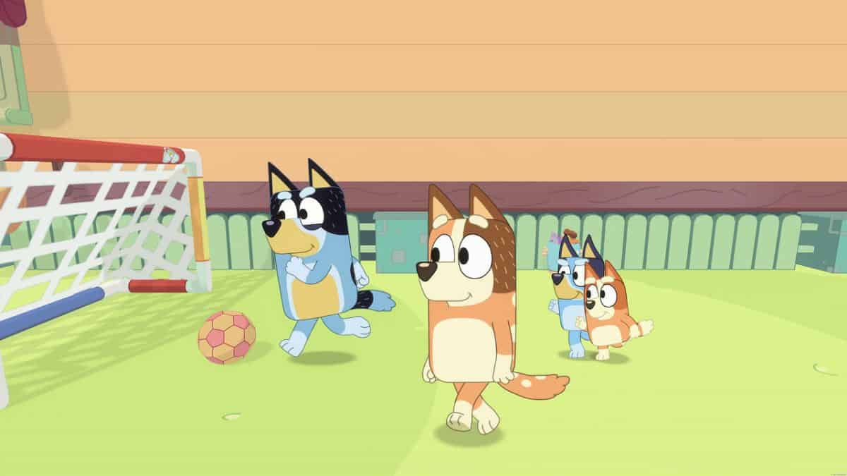 Bluey-The-Video-Game-Multiplayer-Family-Playing-Football
