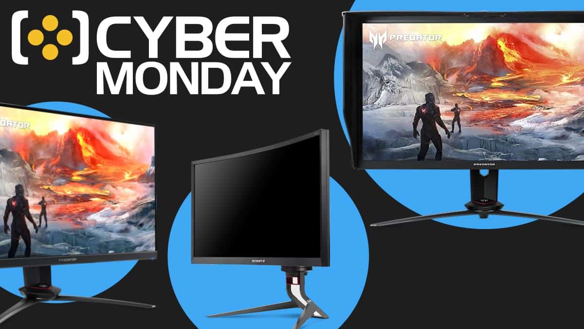 Save $300 on Acer Predator XB273U Gaming Monitors Cyber Monday deals