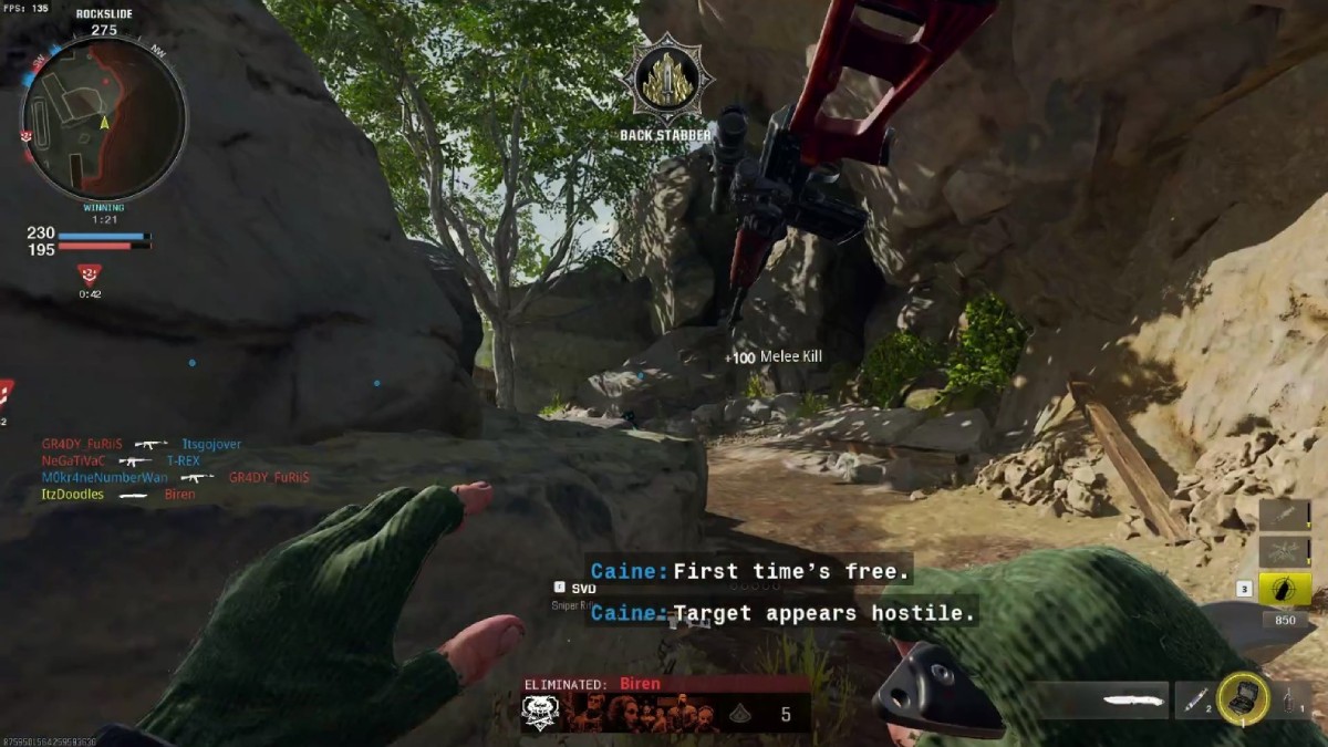 Call of Duty Black Ops 6 Melee Kill