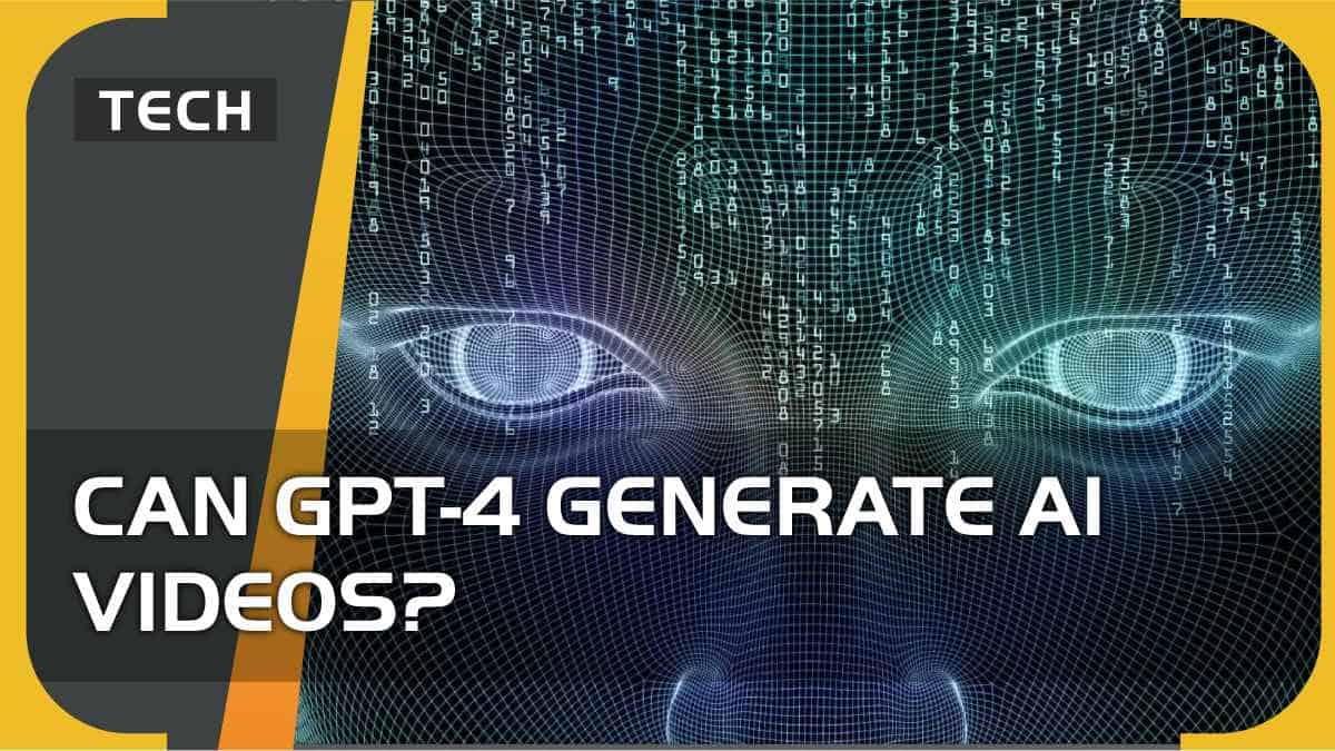 Can GPT-4 generate AI videos?