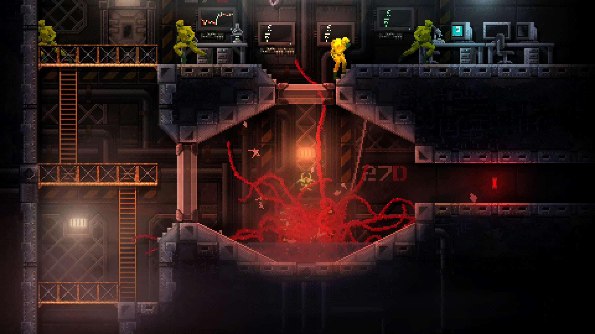 Carrion makes a bloody mess on PlayStation 4 in surprise launch today