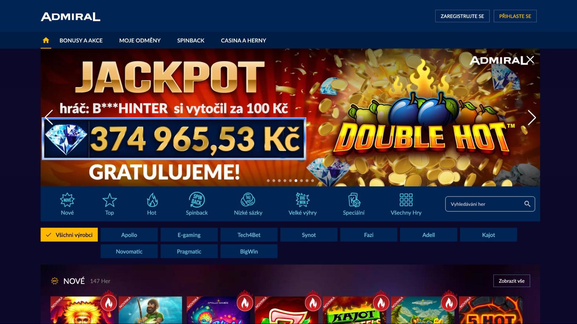 Casino Admiral Nejlepší online casino