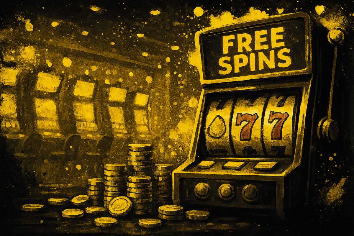 Casino mit Chips und Slots