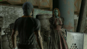 Charybdis Fallout London: Picture of the main character in the Charybdis quest from the mod.