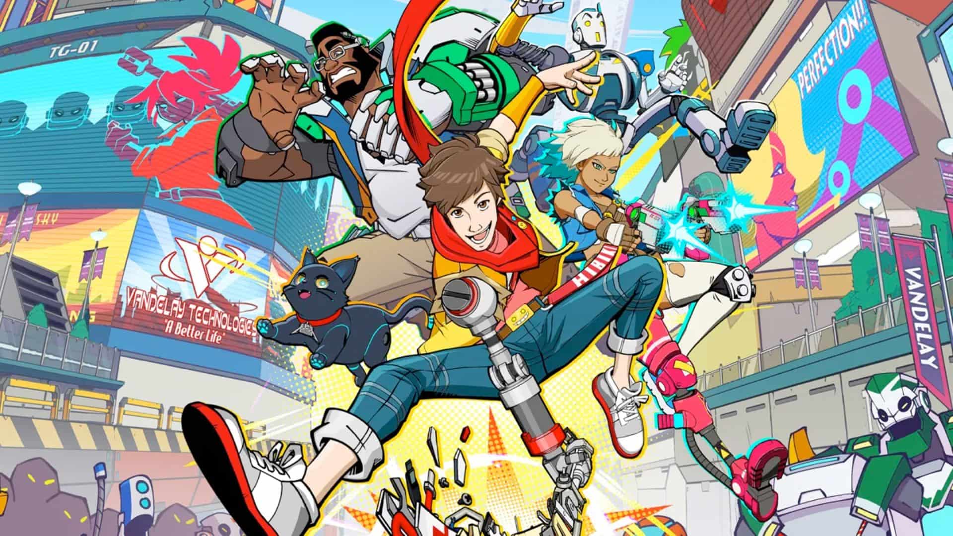 The main characters of Xbox Game Hi-Fi Rush together