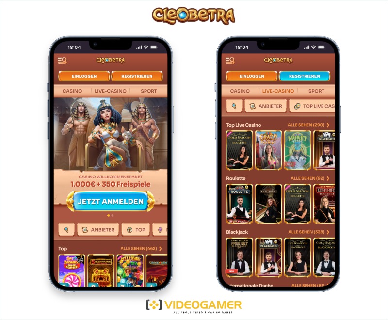 Cleobetra Casino mobile Version für Deutschland