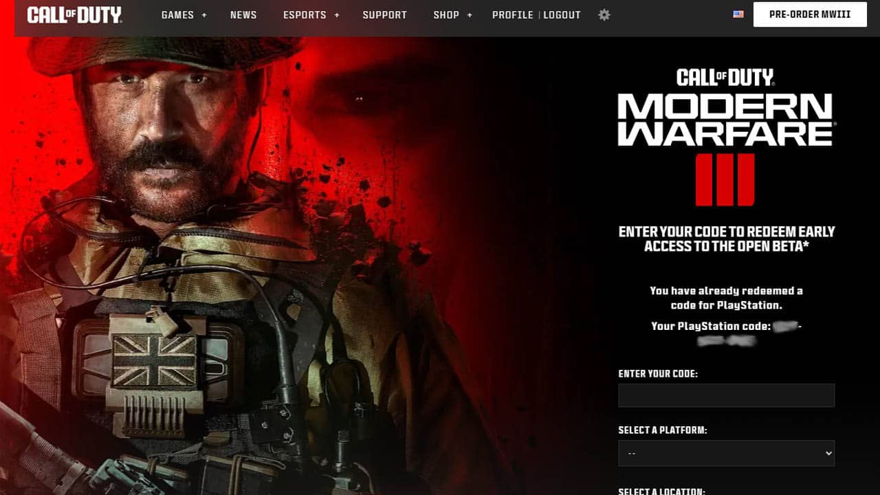 Information on when the Modern Warfare 3 beta can be downloaded.