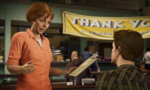 Screenshot of aunt May from Spider-Man on PS4