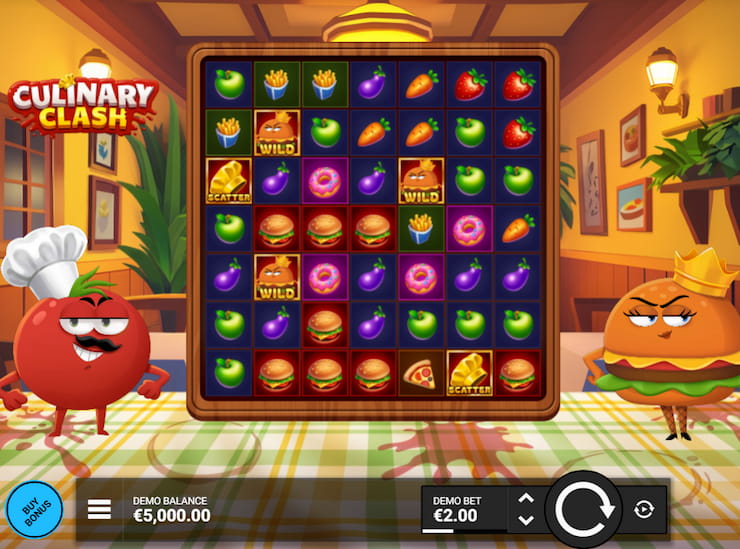 Culinary Clash Slot Review - Play Free Demo
