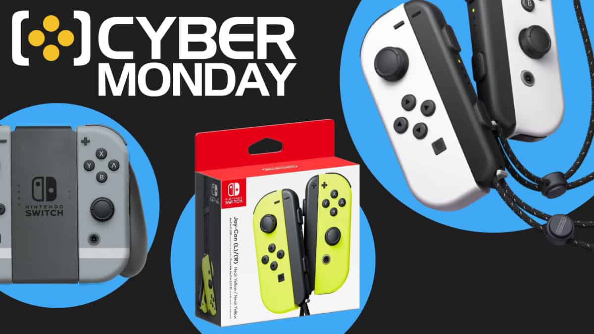 Cyber Monday Nintendo Switch Joy Con deals