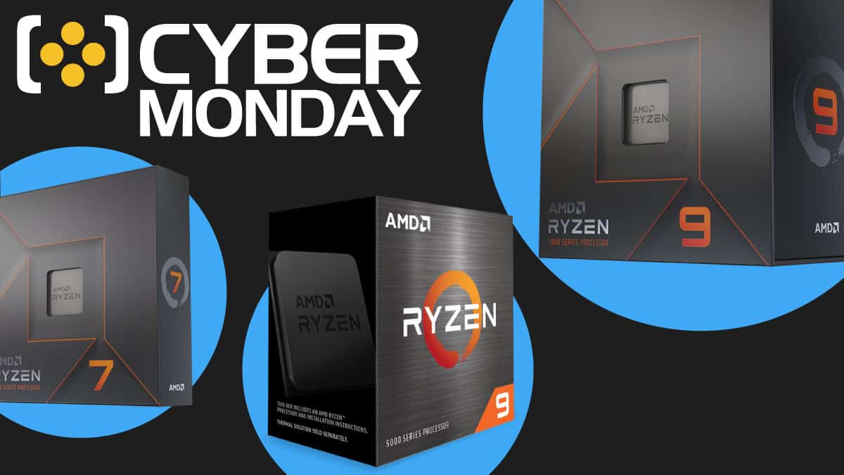 Cyber Monday Ryzen CPU deals at 50% off after Black Friday