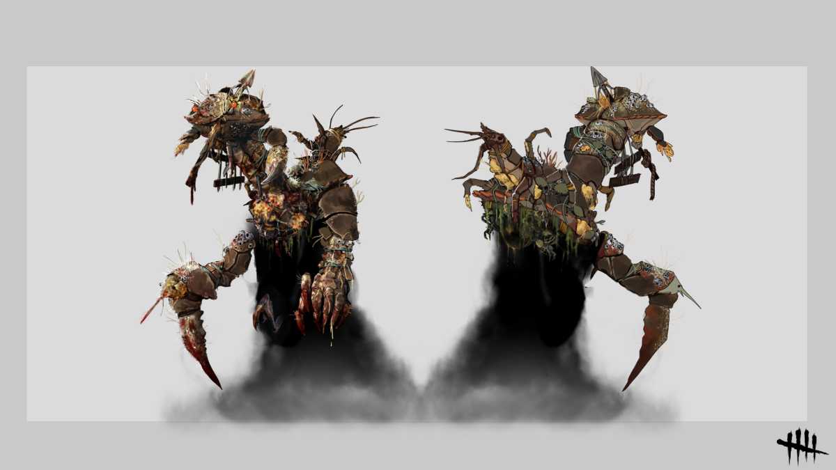DBD Horrors from the Deep cosmetic collection turns The Dredge into an abominable crab
