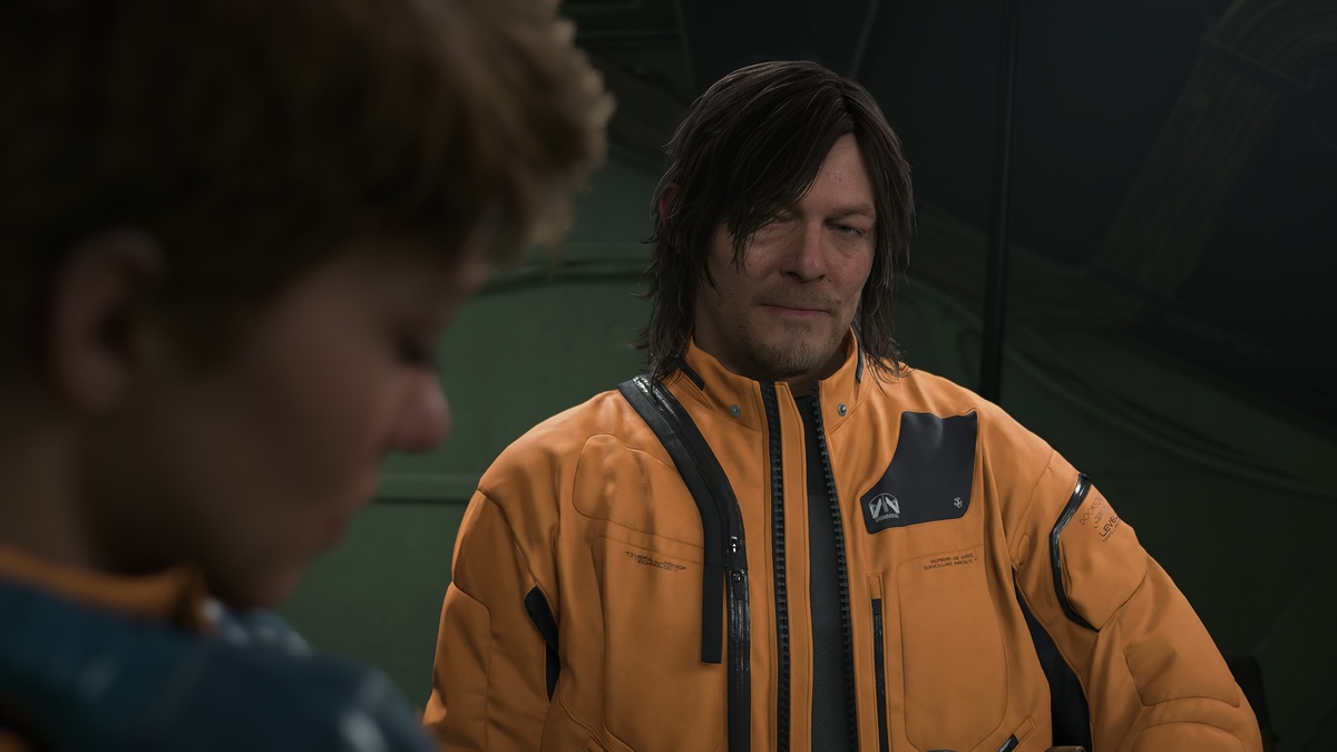 Death Stranding 2 trophies: Sam and Fragile onboard the DHV Magellan.