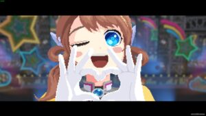 How to get Best Taste in Dave the Diver: anime character shaping heart with hands.