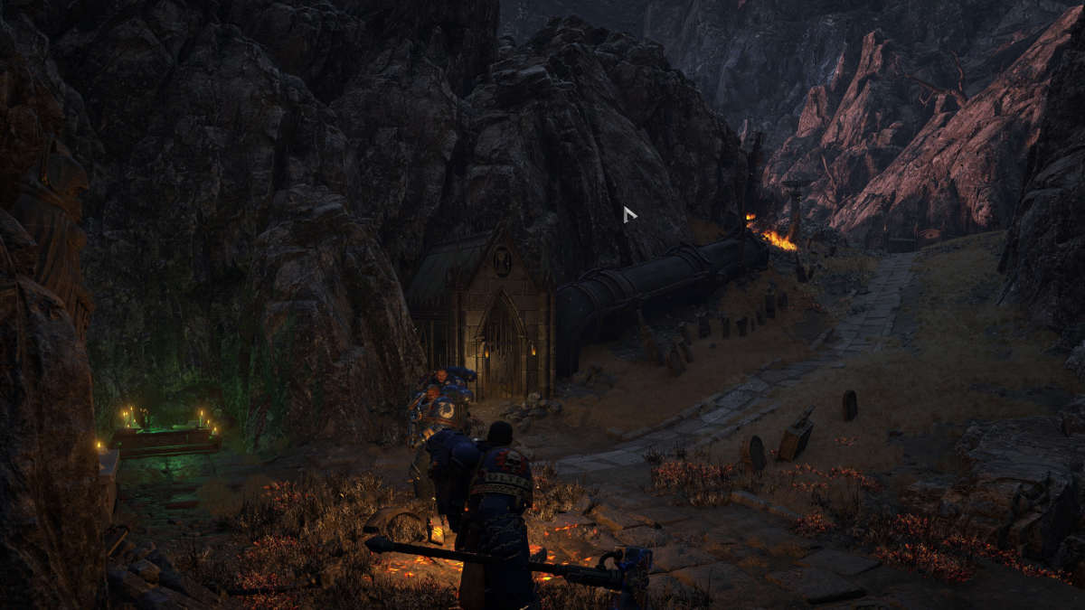 Space Marine 2 Dataslate location: a Dataslate from the Dawn's Descent campaign mission.