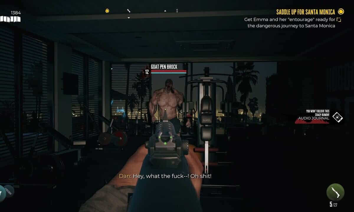 GOAT Pen Brock named zombie attacking player in Dead Island 2.