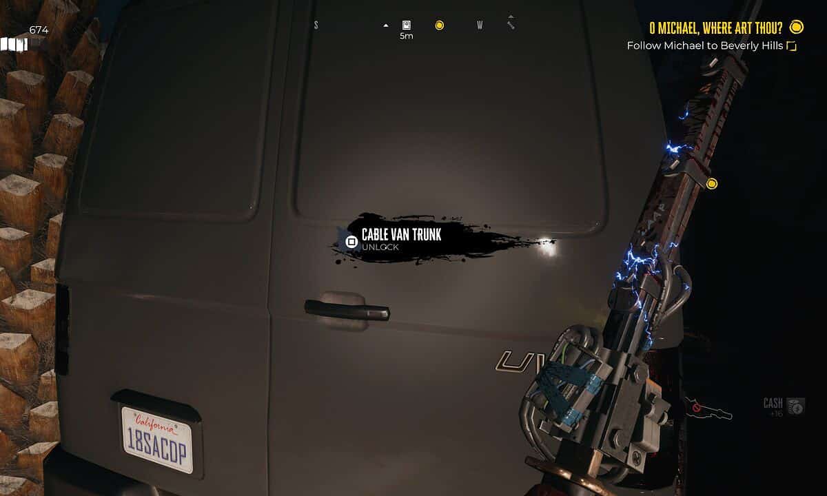 Cable Guy's van in Dead Island 2.