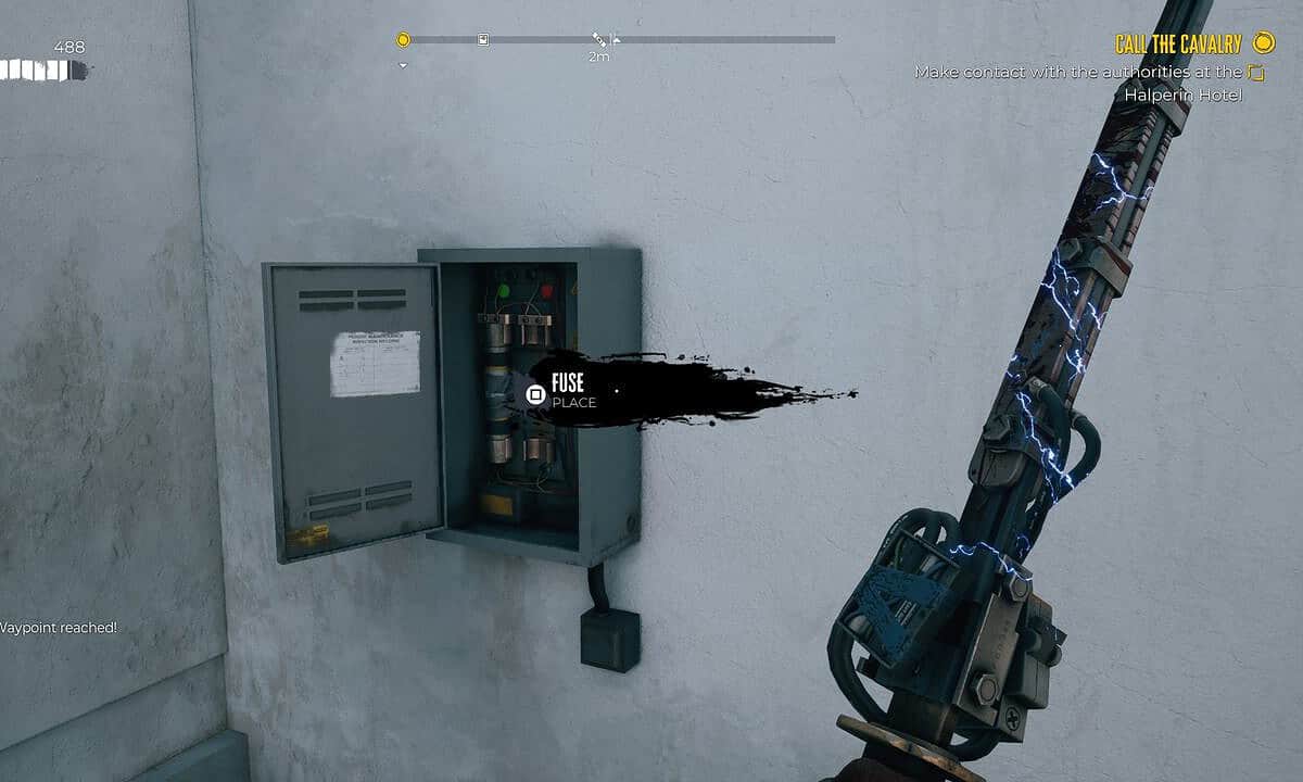 Dead Island 2 fuse box.