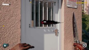 Door with Dead Island 2 maglock.
