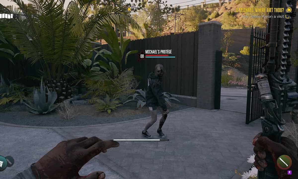 Michael's Protege in Dead Island 2.