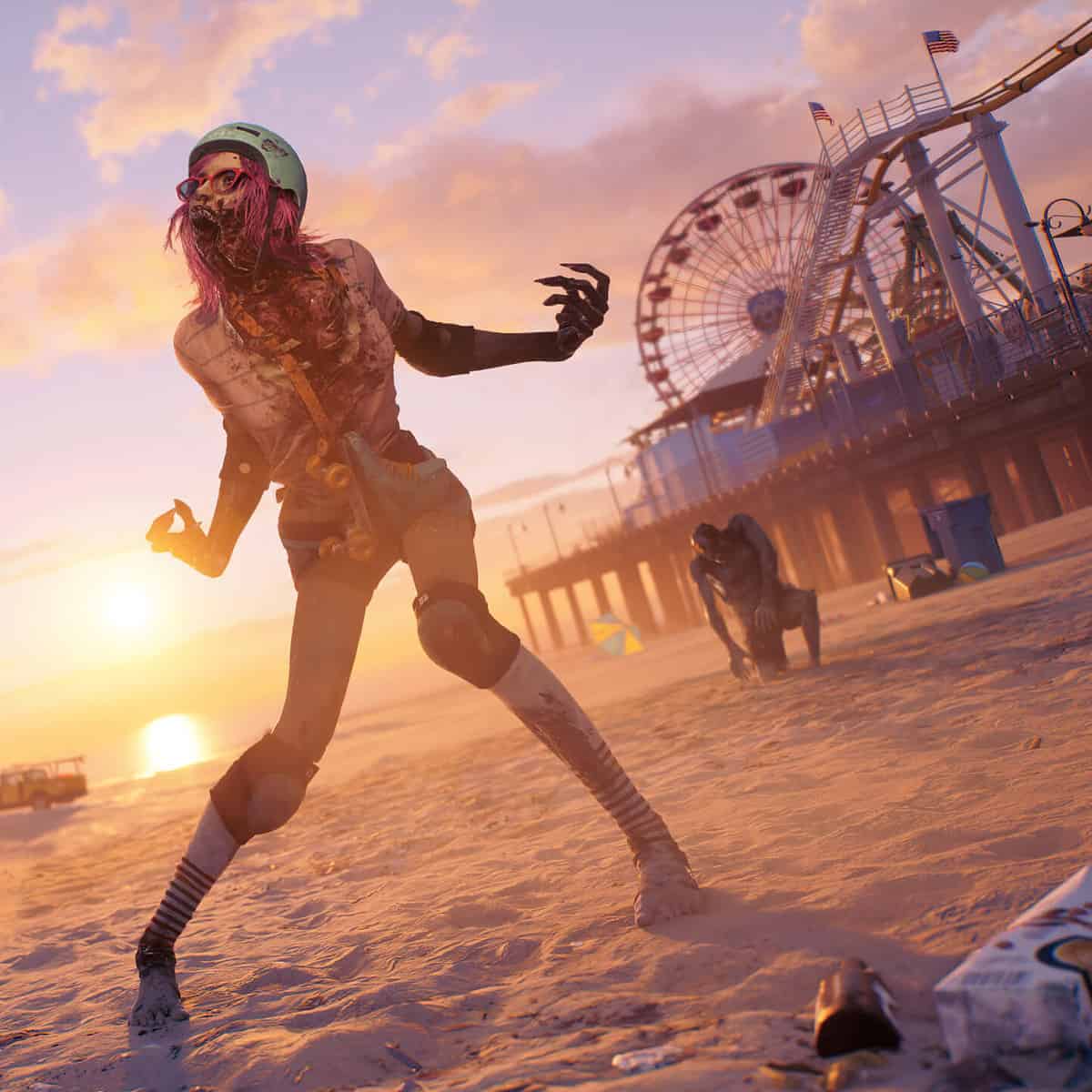 Zombie on Venich Beach in Dead Island 2.