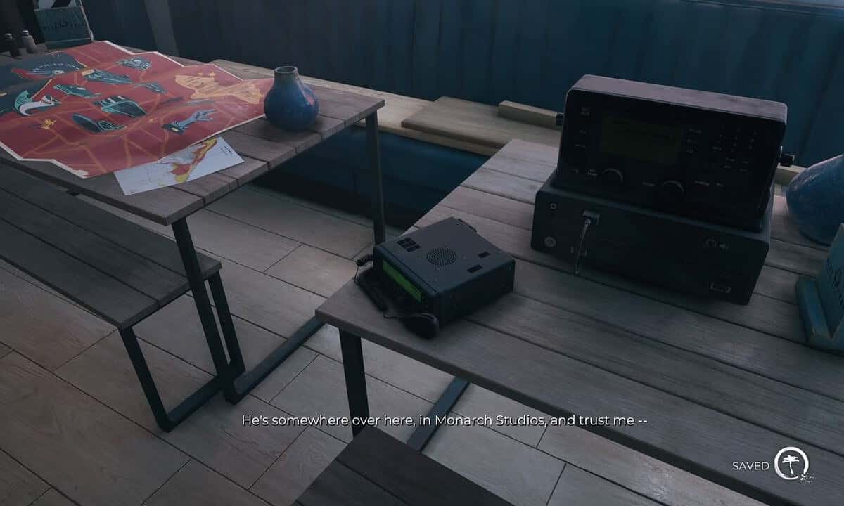 Dead Island 2 how to save - autosave icon on screen.