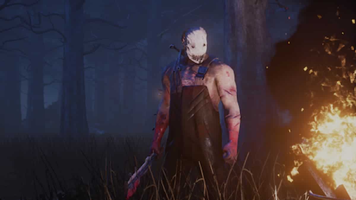 Dead by Daylight codes: Killer standing beside fire