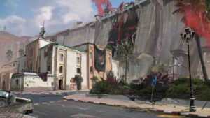 Delta Force Hawk Ops Map Dam: Picture of the dam map shown in featured snippets of the game.