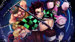 Demonfall codes: Characters posing together